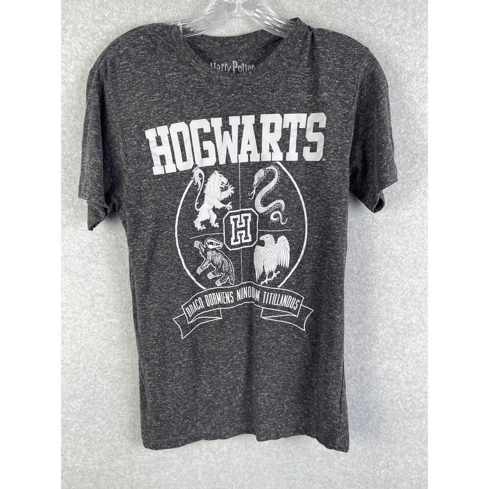 Harry Potter Hogwarts Movies‎ Books T Shirt Men's Size S Gray